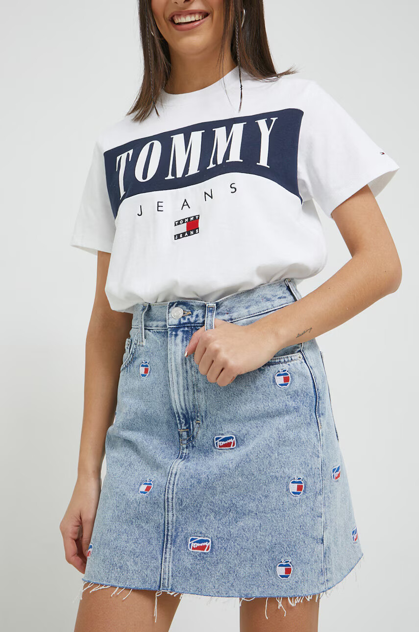 Tommy Jeans Дънкова пола - Pepit.bg