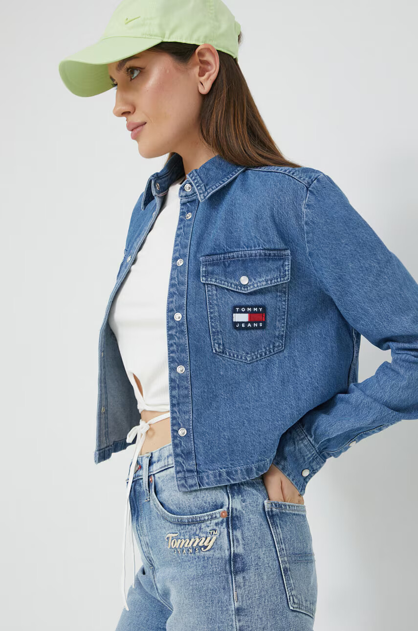Tommy Jeans Дънкова риза - Pepit.bg
