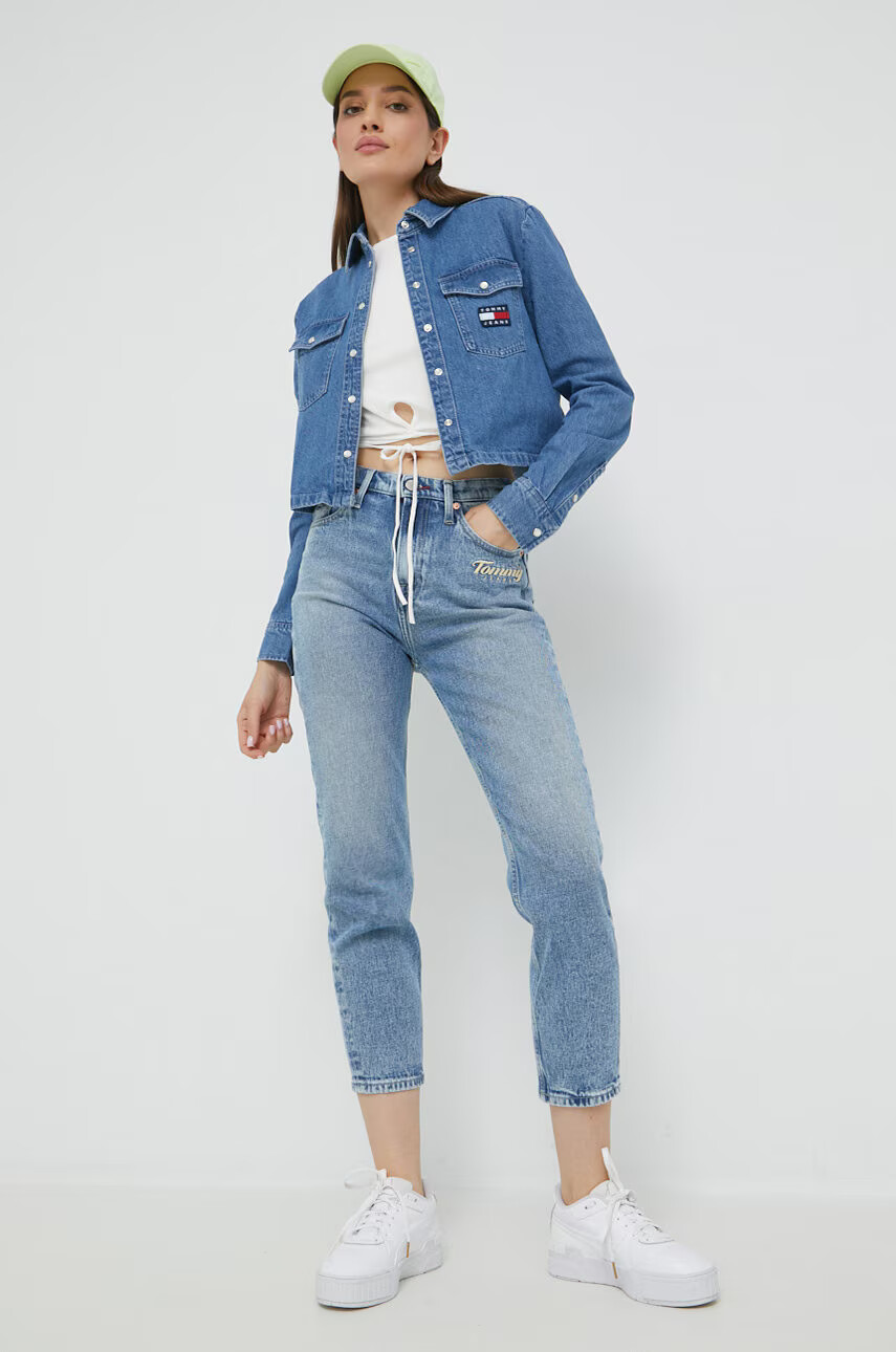 Tommy Jeans Дънкова риза - Pepit.bg