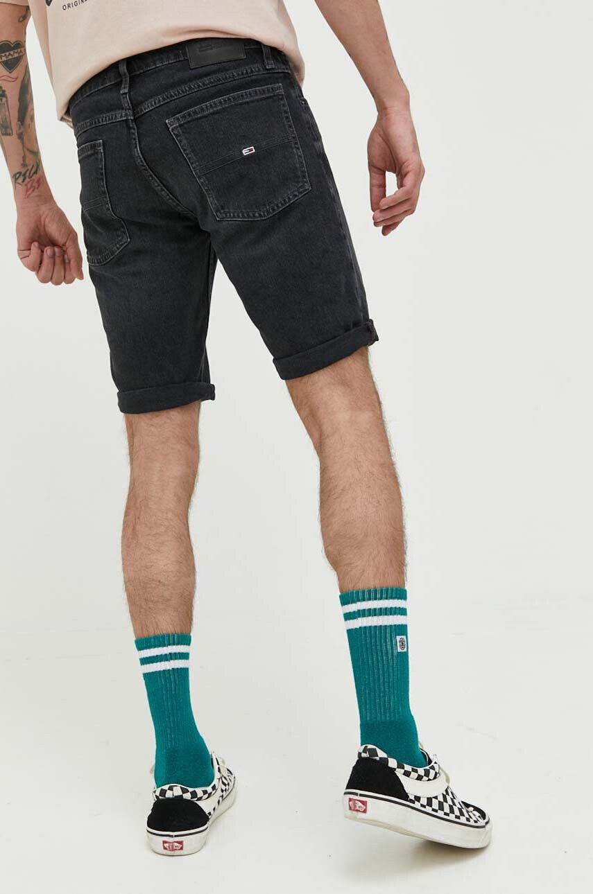 Tommy Jeans Дънкови къси панталони в черно - Pepit.bg