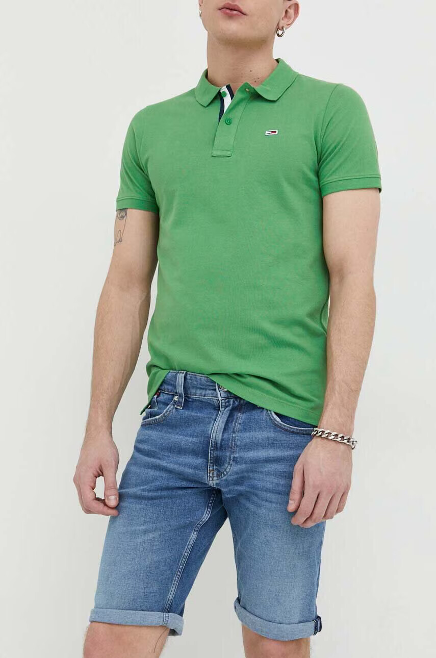 Tommy Jeans Дънкови къси панталони в синьо - Pepit.bg