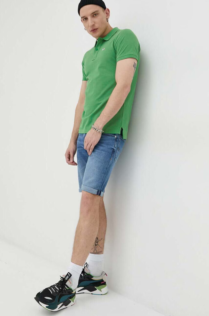 Tommy Jeans Дънкови къси панталони в синьо - Pepit.bg