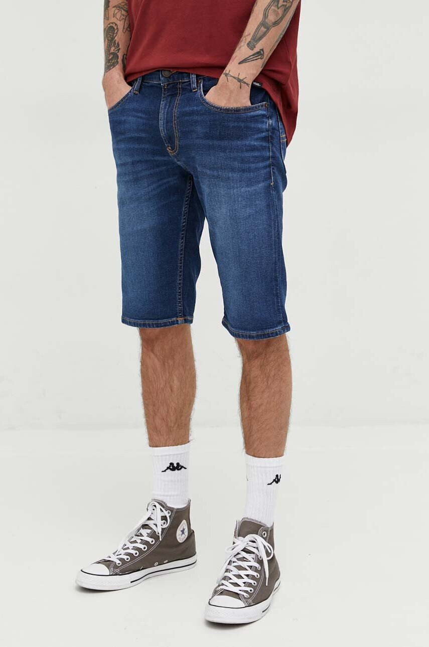 Tommy Jeans Дънкови къси панталони в синьо - Pepit.bg