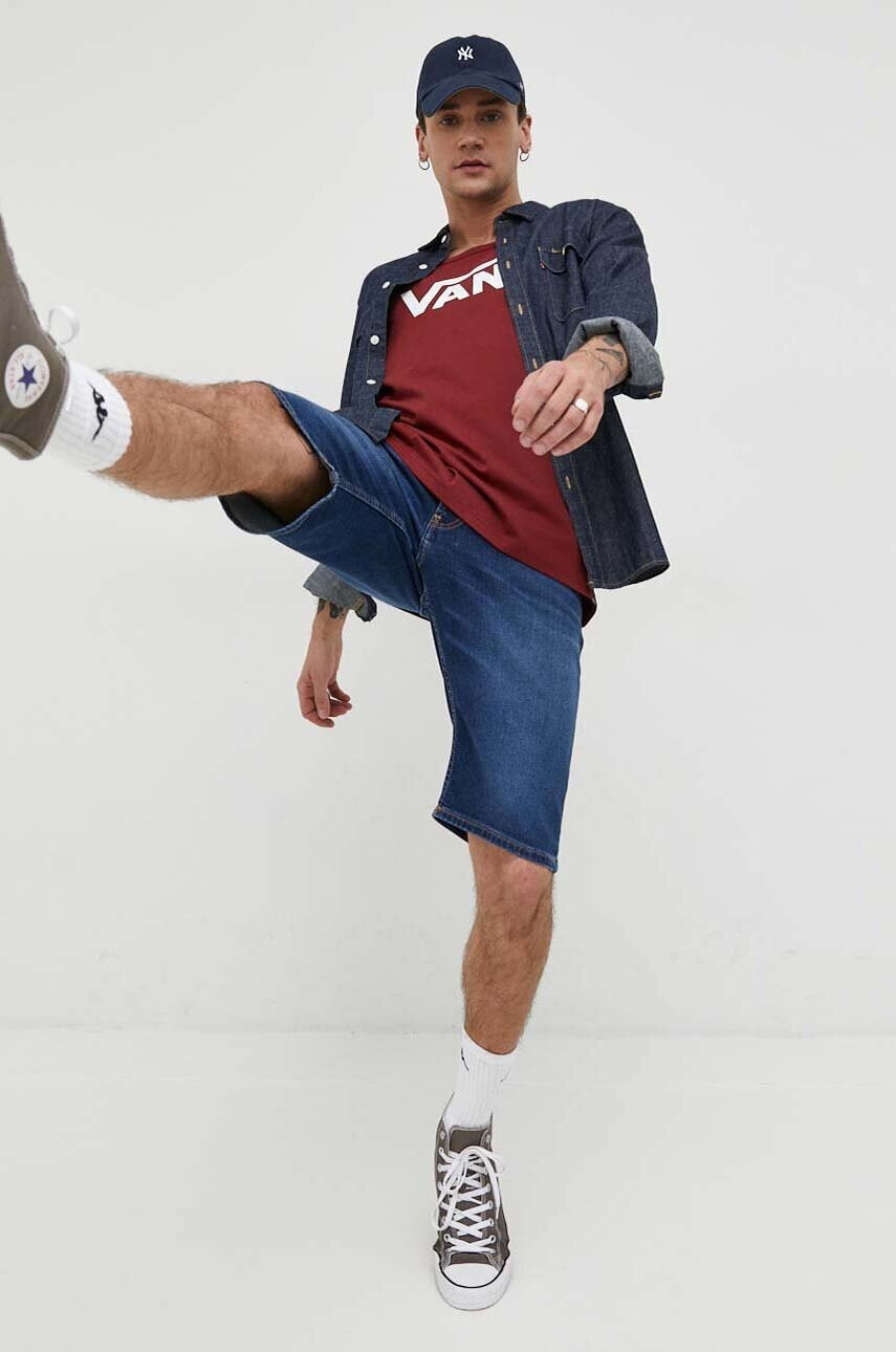Tommy Jeans Дънкови къси панталони в синьо - Pepit.bg