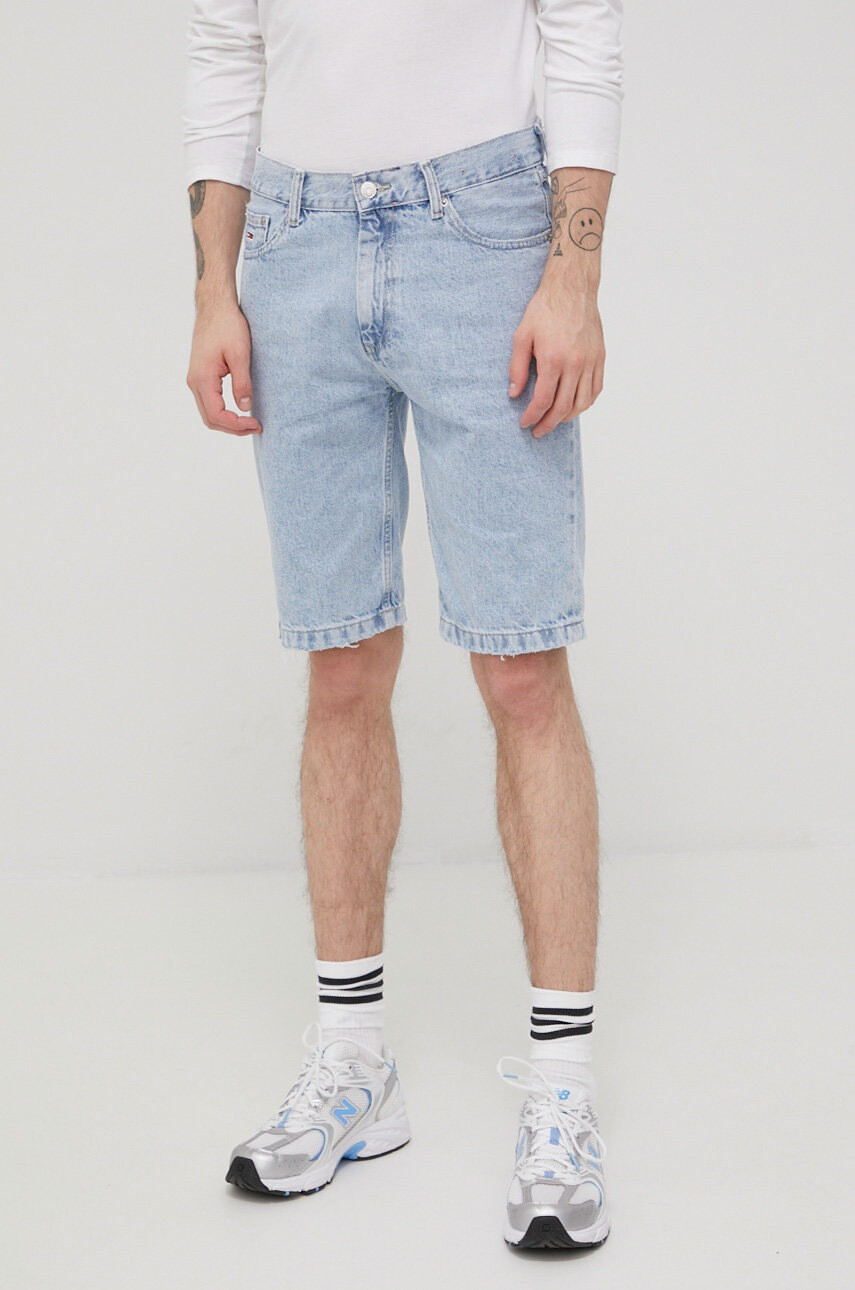 Tommy Jeans Дънкови къси панталони Bf6011 мъжки - Pepit.bg