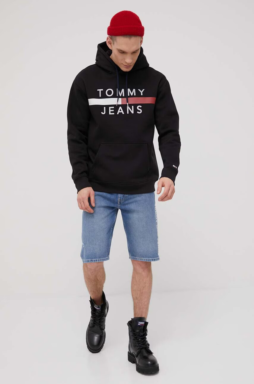 Tommy Jeans Дънкови къси панталони Bf8035 мъжки - Pepit.bg