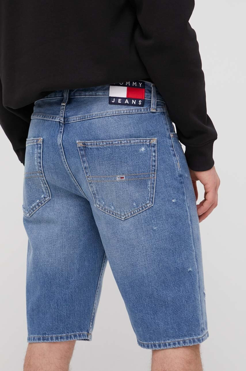 Tommy Jeans Дънкови къси панталони Bf8035 мъжки - Pepit.bg