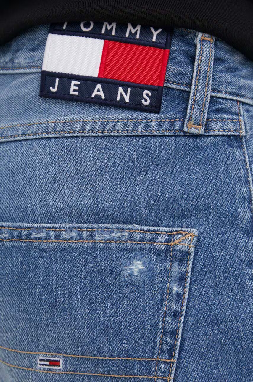 Tommy Jeans Дънкови къси панталони Bf8035 мъжки - Pepit.bg