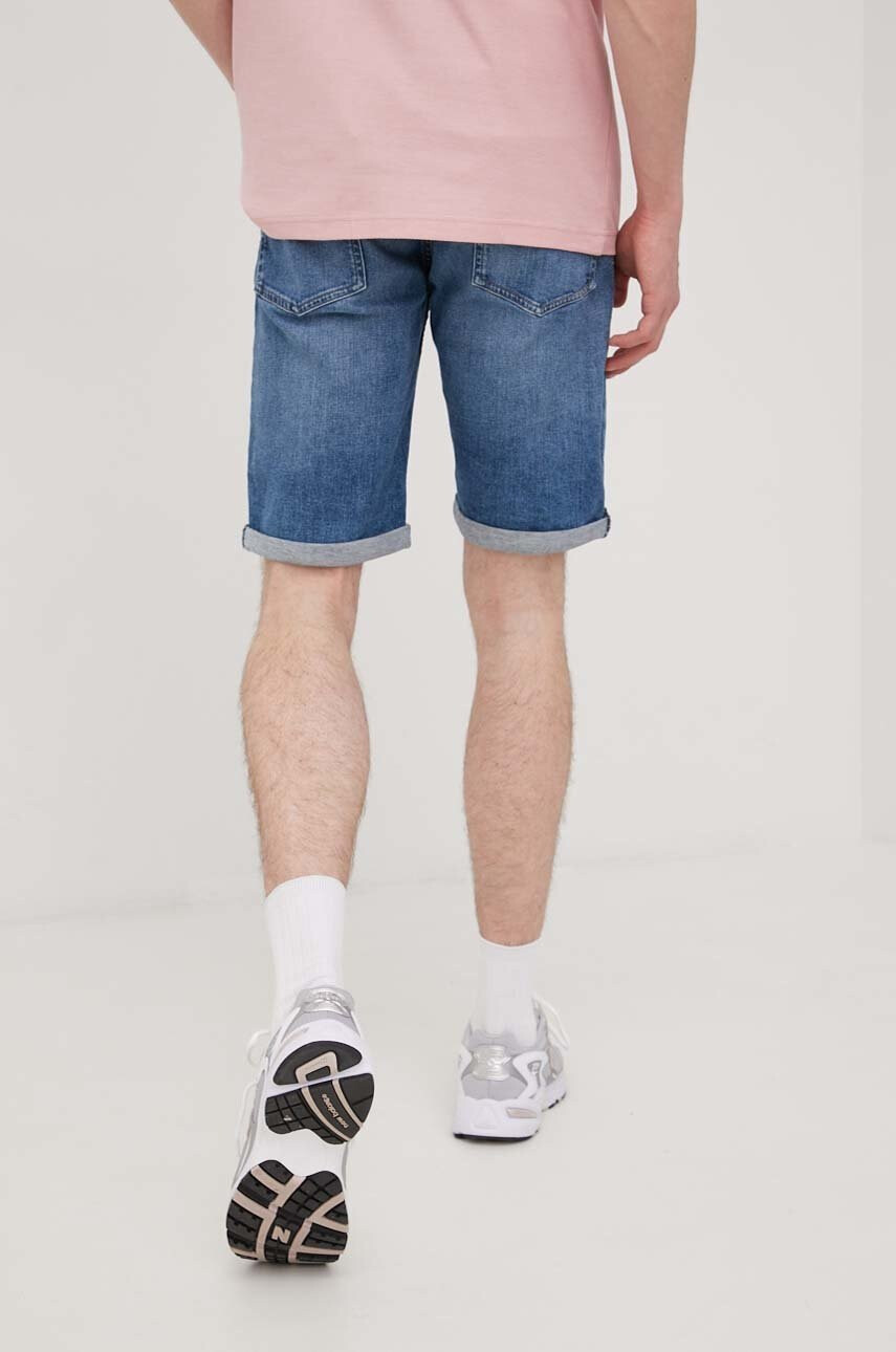 Tommy Jeans Дънкови къси панталони Ronnie в сиво - Pepit.bg