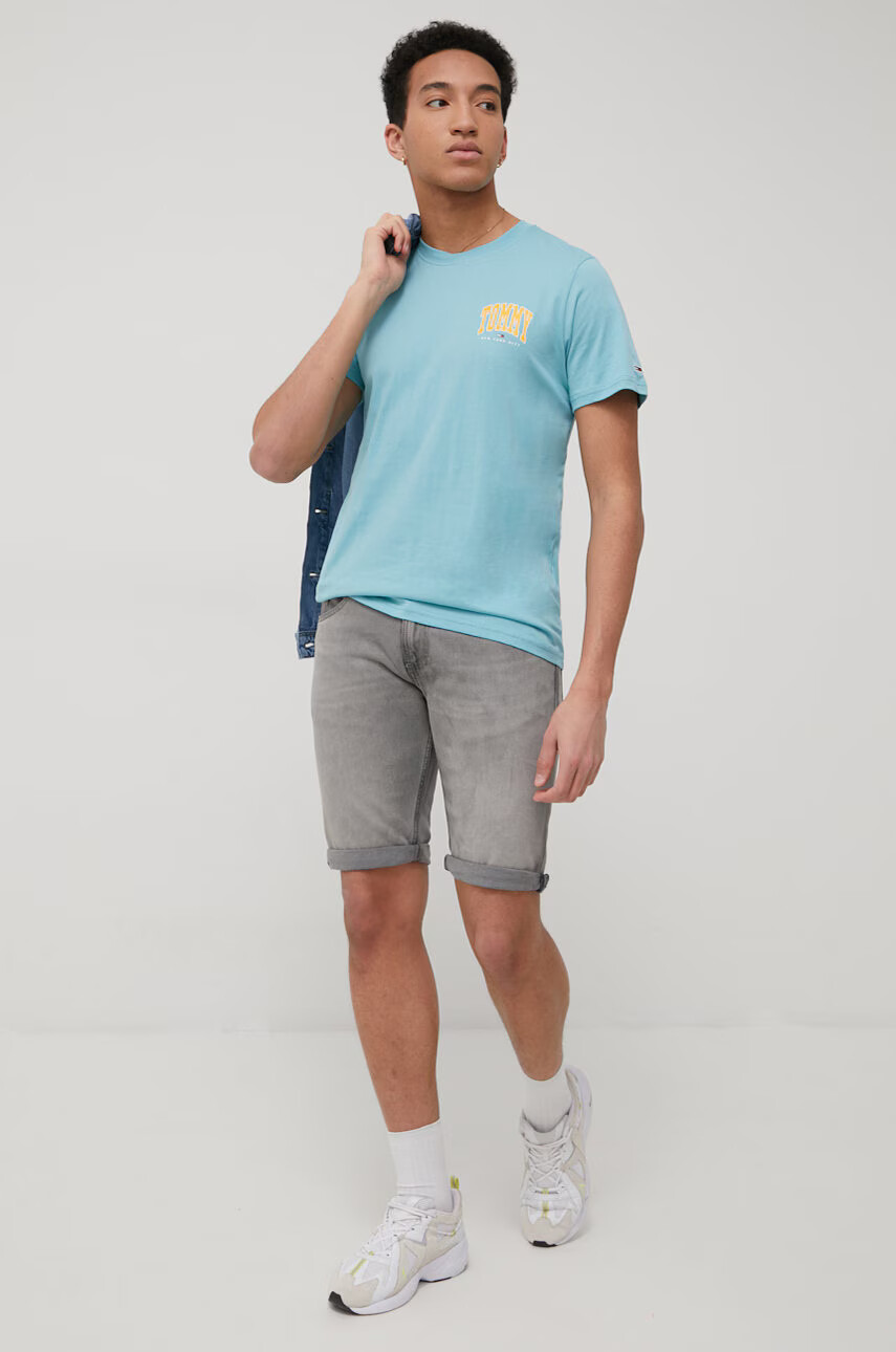 Tommy Jeans Дънкови къси панталони Ronnie Bf0174 - Pepit.bg