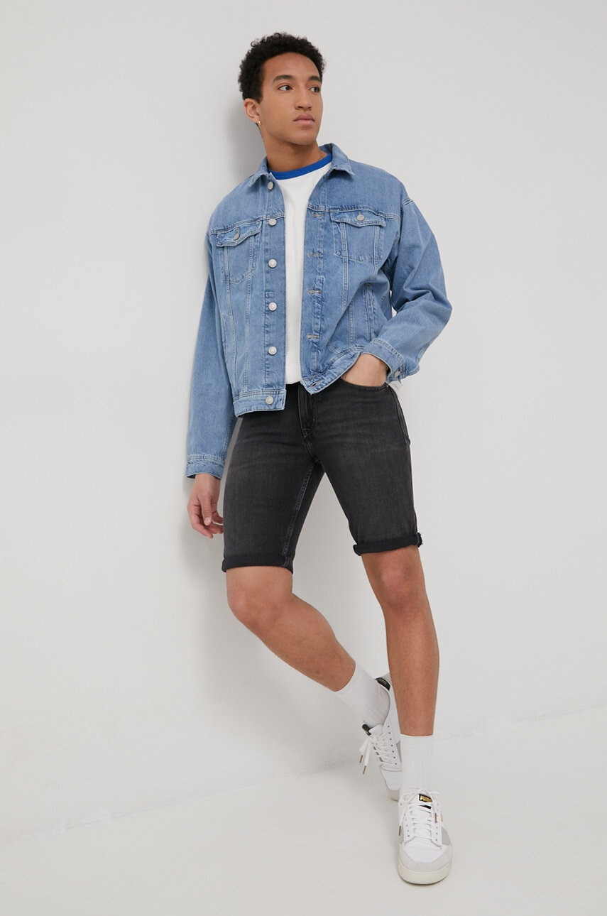 Tommy Jeans Дънкови къси панталони Ronnie Bf0185 - Pepit.bg