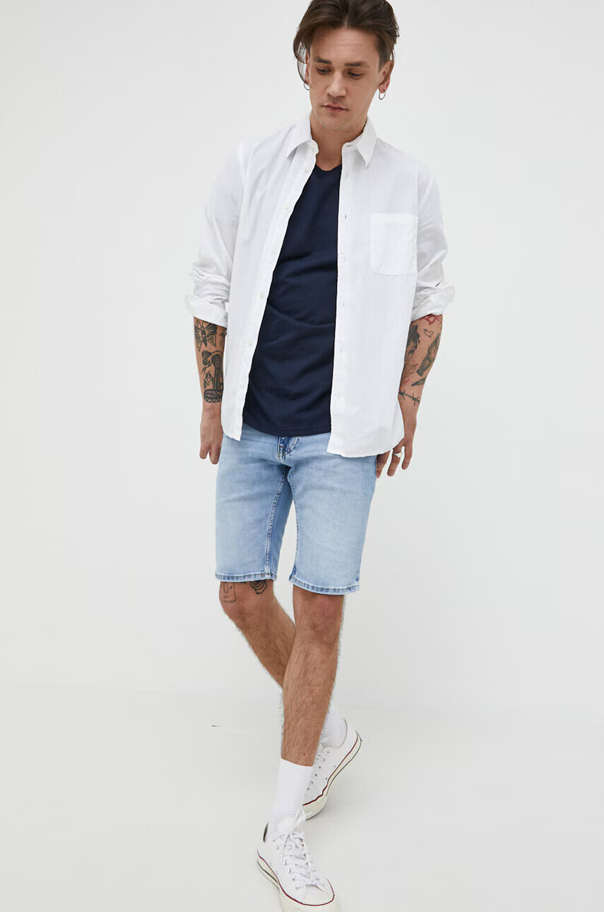 Tommy Jeans Дънкови къси панталони Scanton в синьо - Pepit.bg