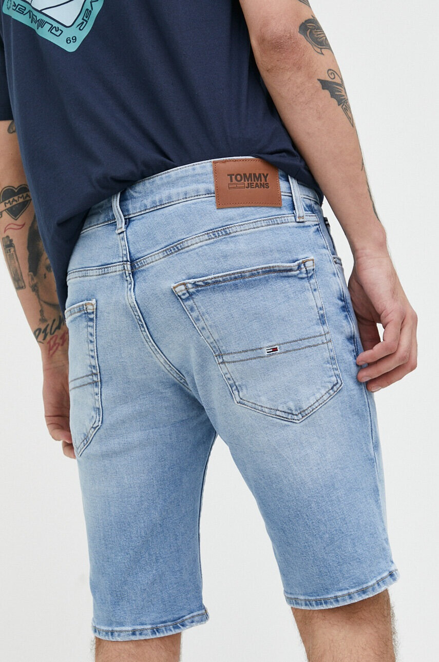 Tommy Jeans Дънкови къси панталони Scanton в синьо - Pepit.bg