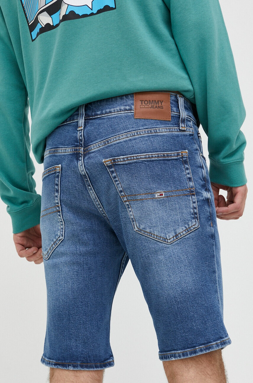 Tommy Jeans Дънкови къси панталони Scanton в синьо - Pepit.bg
