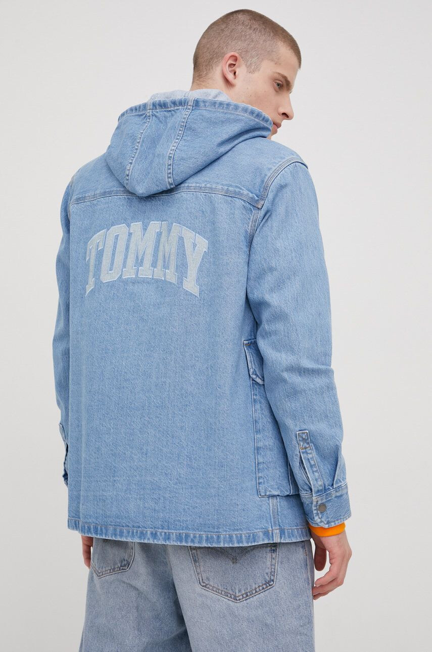 Tommy Jeans Дънково яке с преходна изолация с уголемена кройка - Pepit.bg