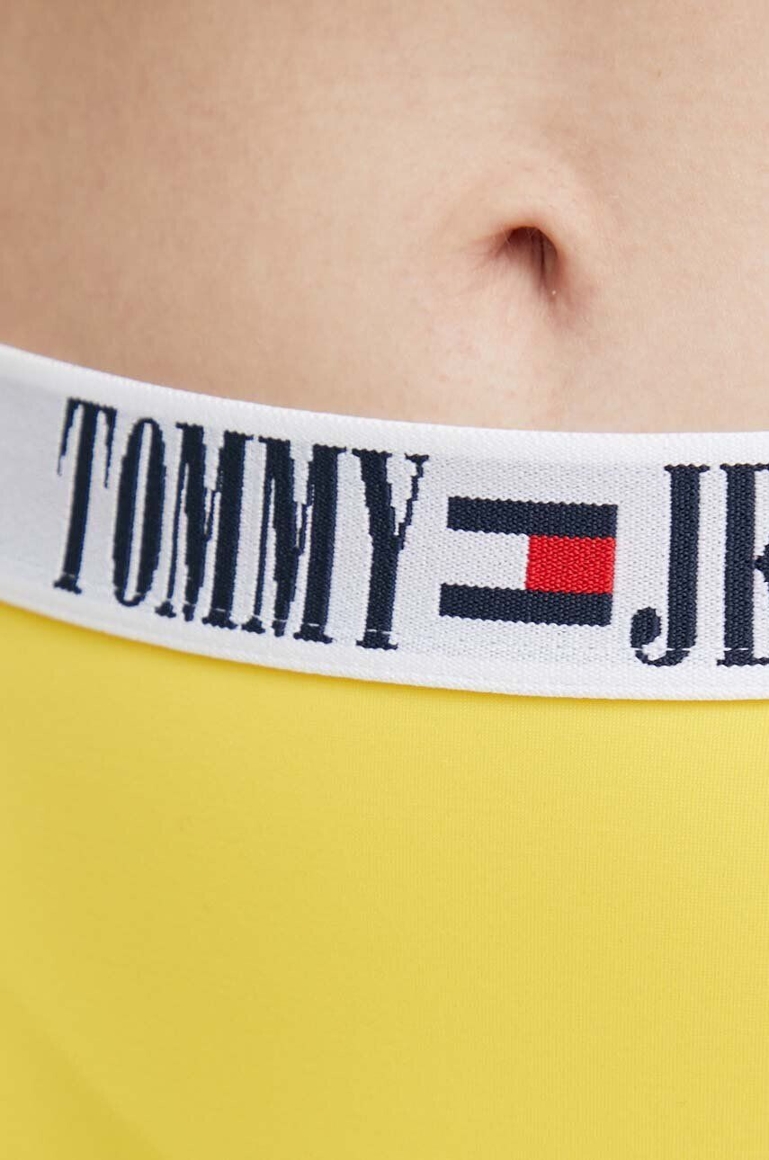 Tommy Jeans Долнище на бански тип бразилиана в жълто - Pepit.bg