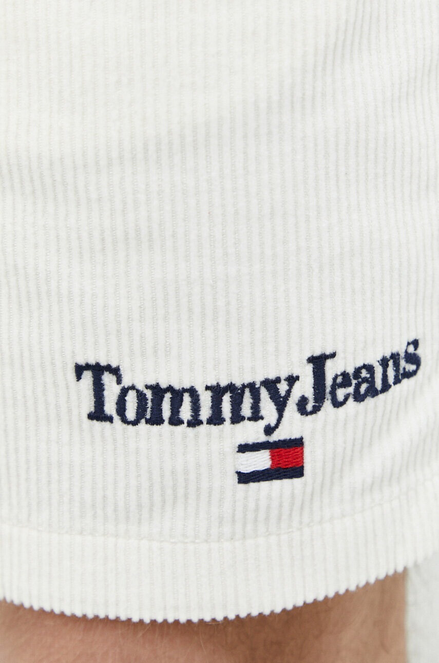Tommy Jeans Джинсов къс панталон в бяло - Pepit.bg