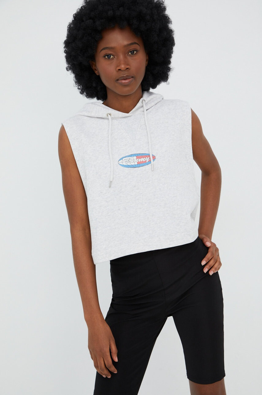 Tommy Jeans Елек в сиво меланж на - Pepit.bg
