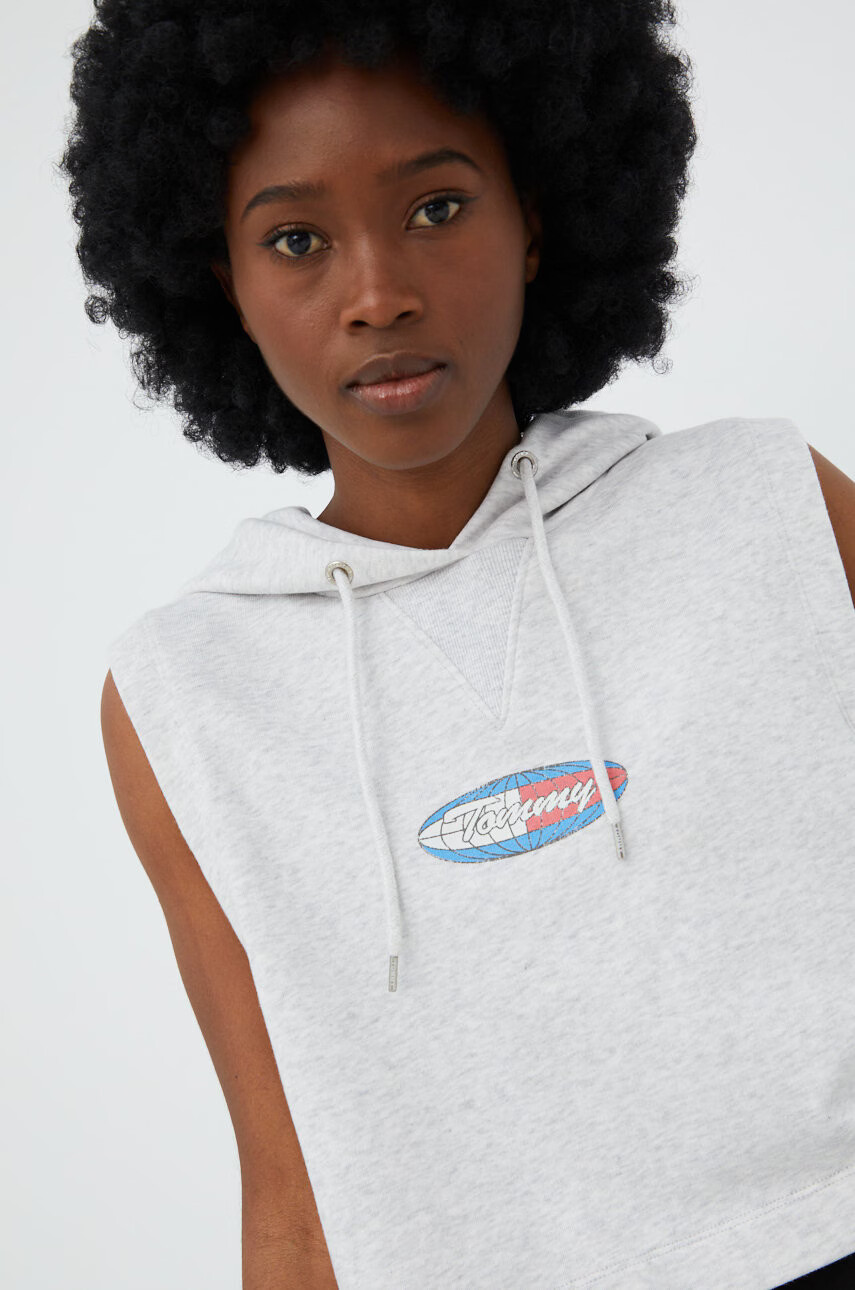 Tommy Jeans Елек в сиво меланж на - Pepit.bg