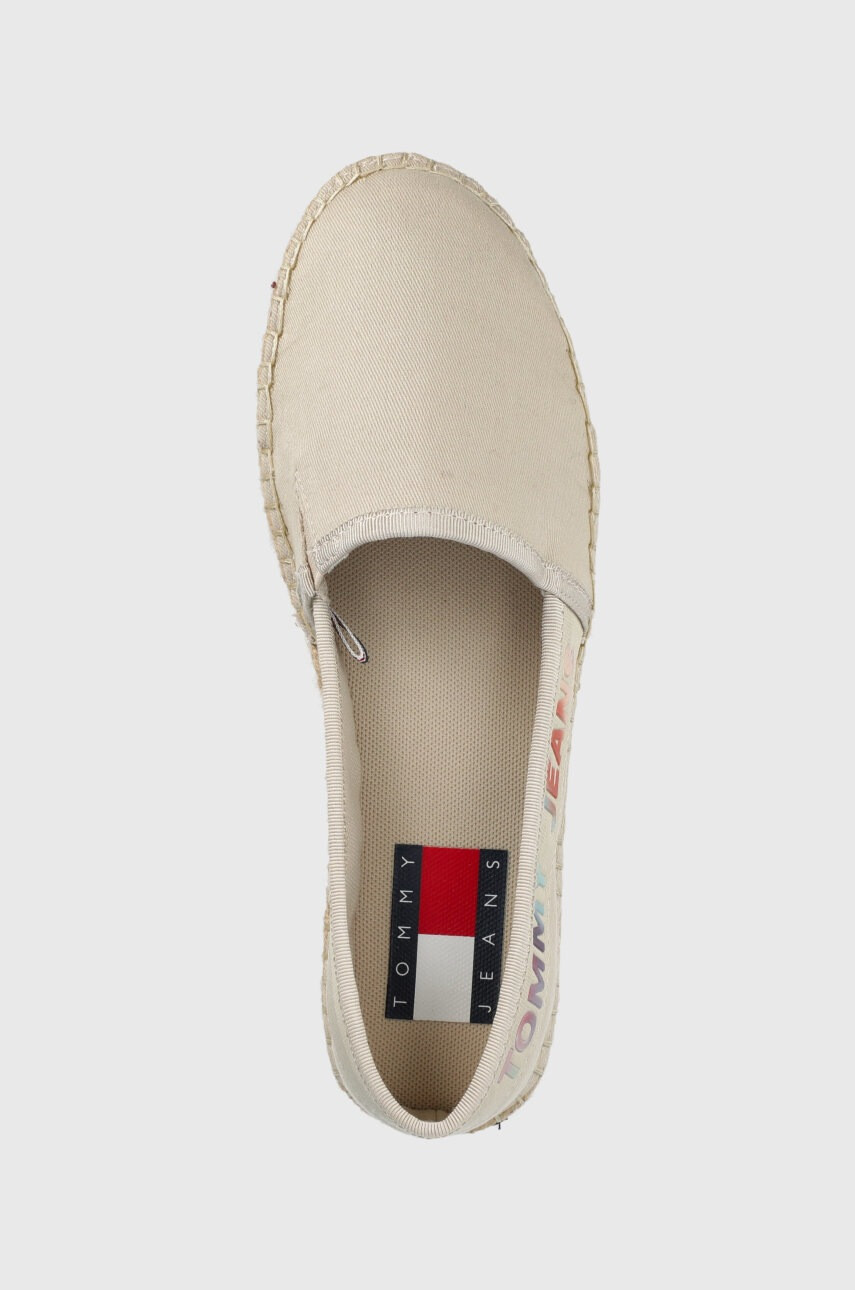 Tommy Jeans Еспадрили в бежово с платформа - Pepit.bg