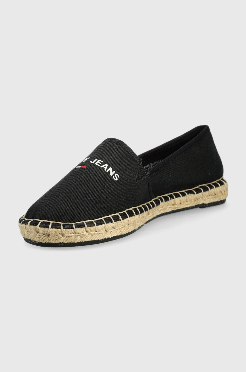 Tommy Jeans Еспадрили в черно - Pepit.bg