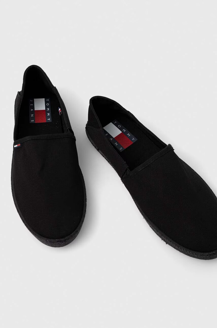 Tommy Jeans Еспадрили ESPADRILLE в черно EM0EM01150 - Pepit.bg