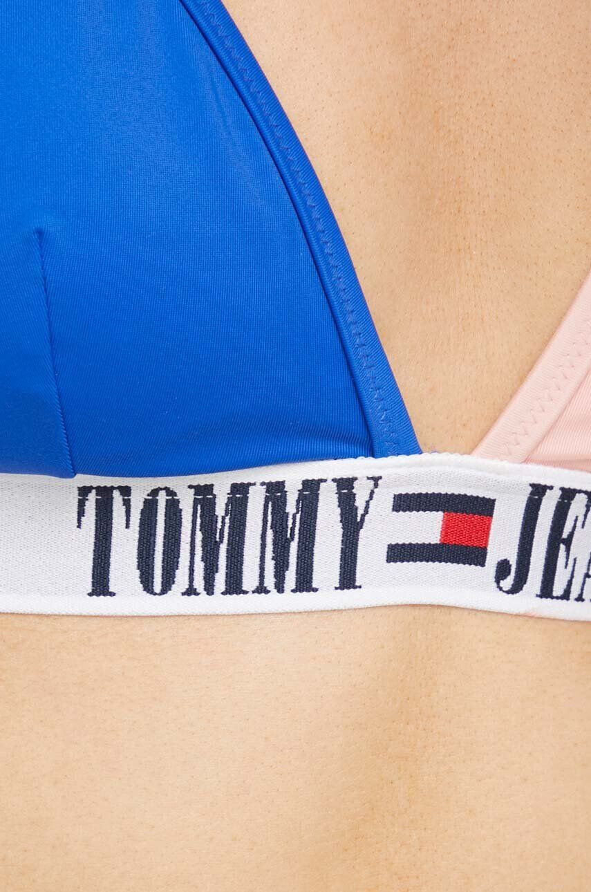 Tommy Jeans Горнище на бански в розово с леко подплатена чашка - Pepit.bg