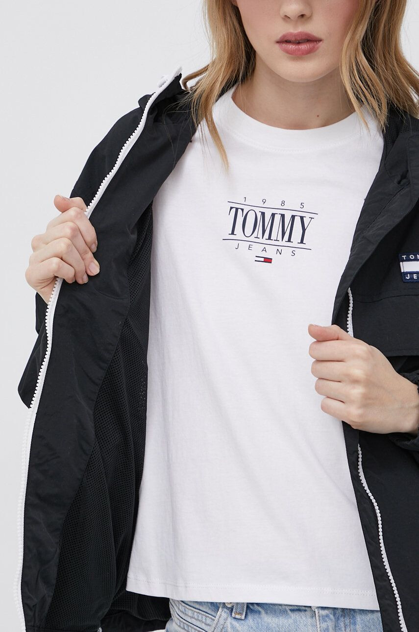 Tommy Jeans Яке дамска в черно с преходна изолация - Pepit.bg