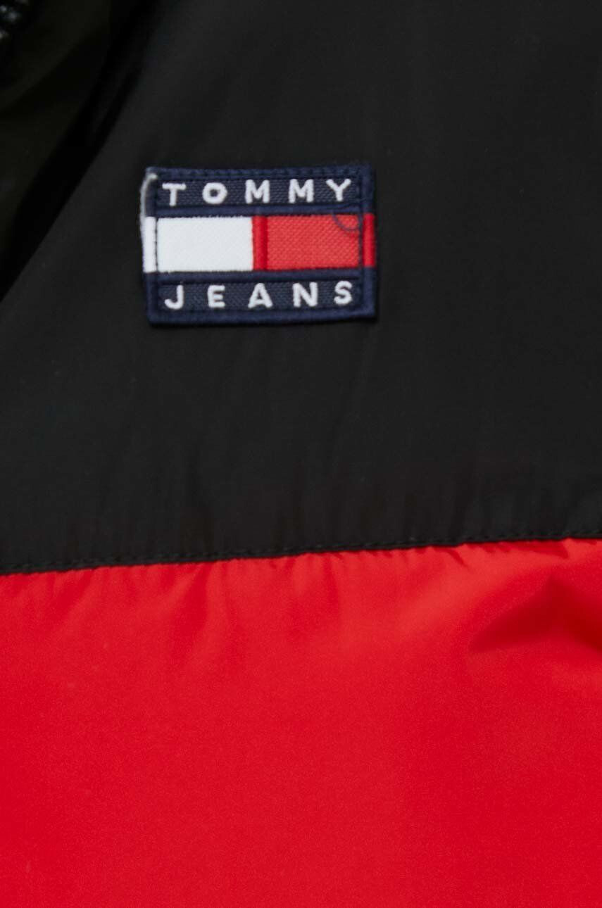 Tommy Jeans Яке в черно със зимна изолация с уголемена кройка - Pepit.bg