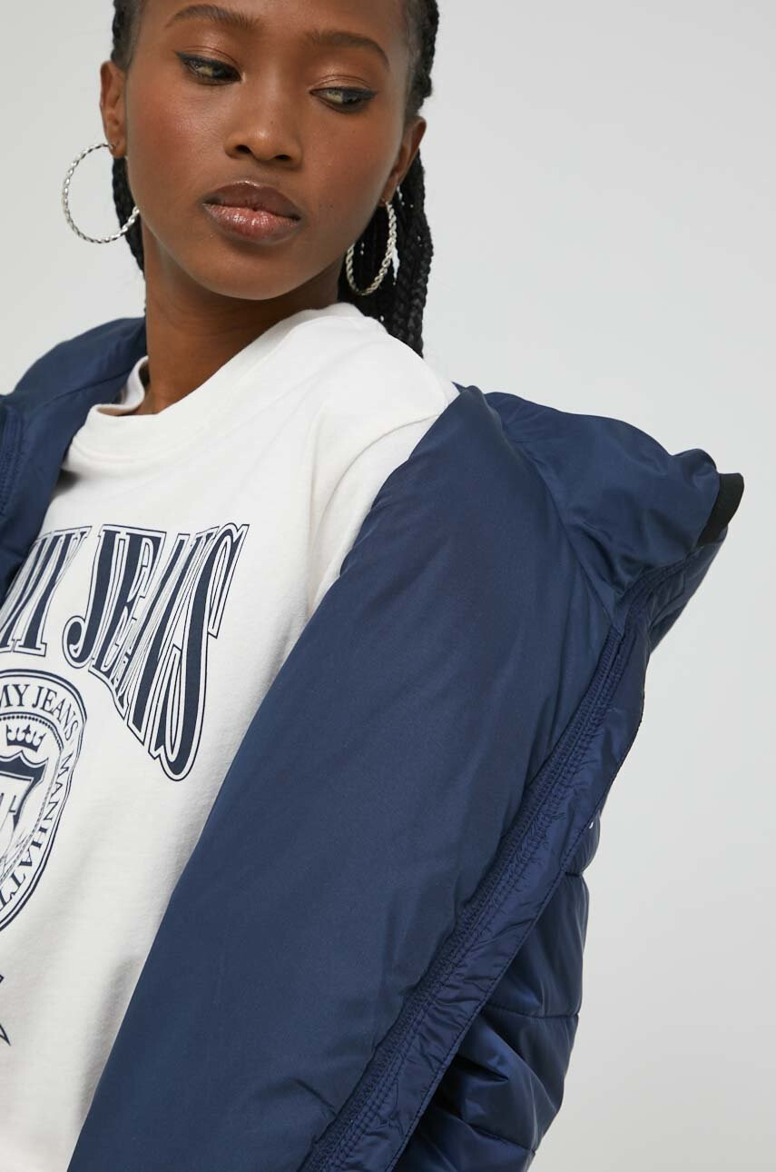 Tommy Jeans Яке в тъмносиньо с преходна изолация - Pepit.bg