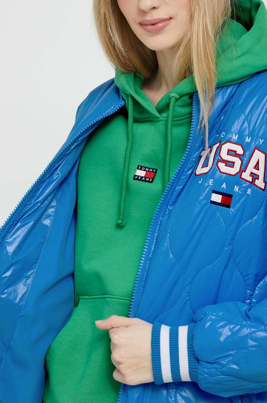 Tommy Jeans Яке бомбър в синьо с преходна изолация - Pepit.bg