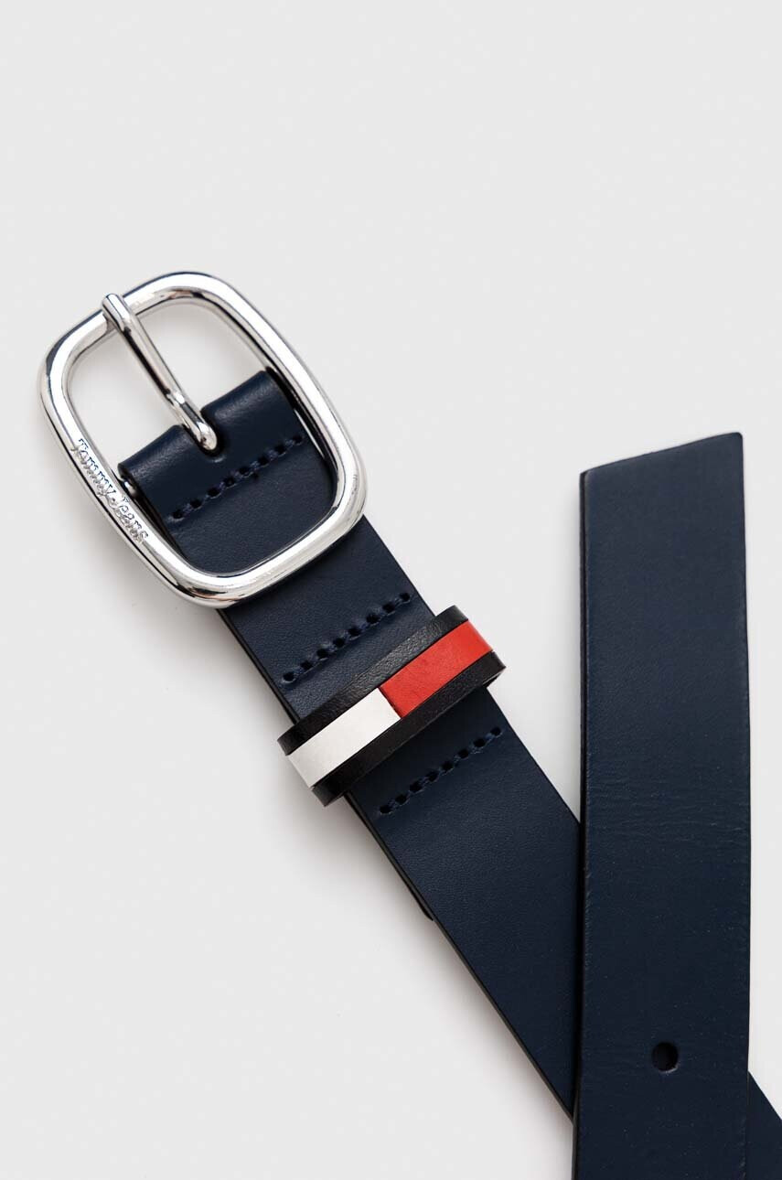 Tommy Jeans Кожен колан дамски в тъмносиньо - Pepit.bg