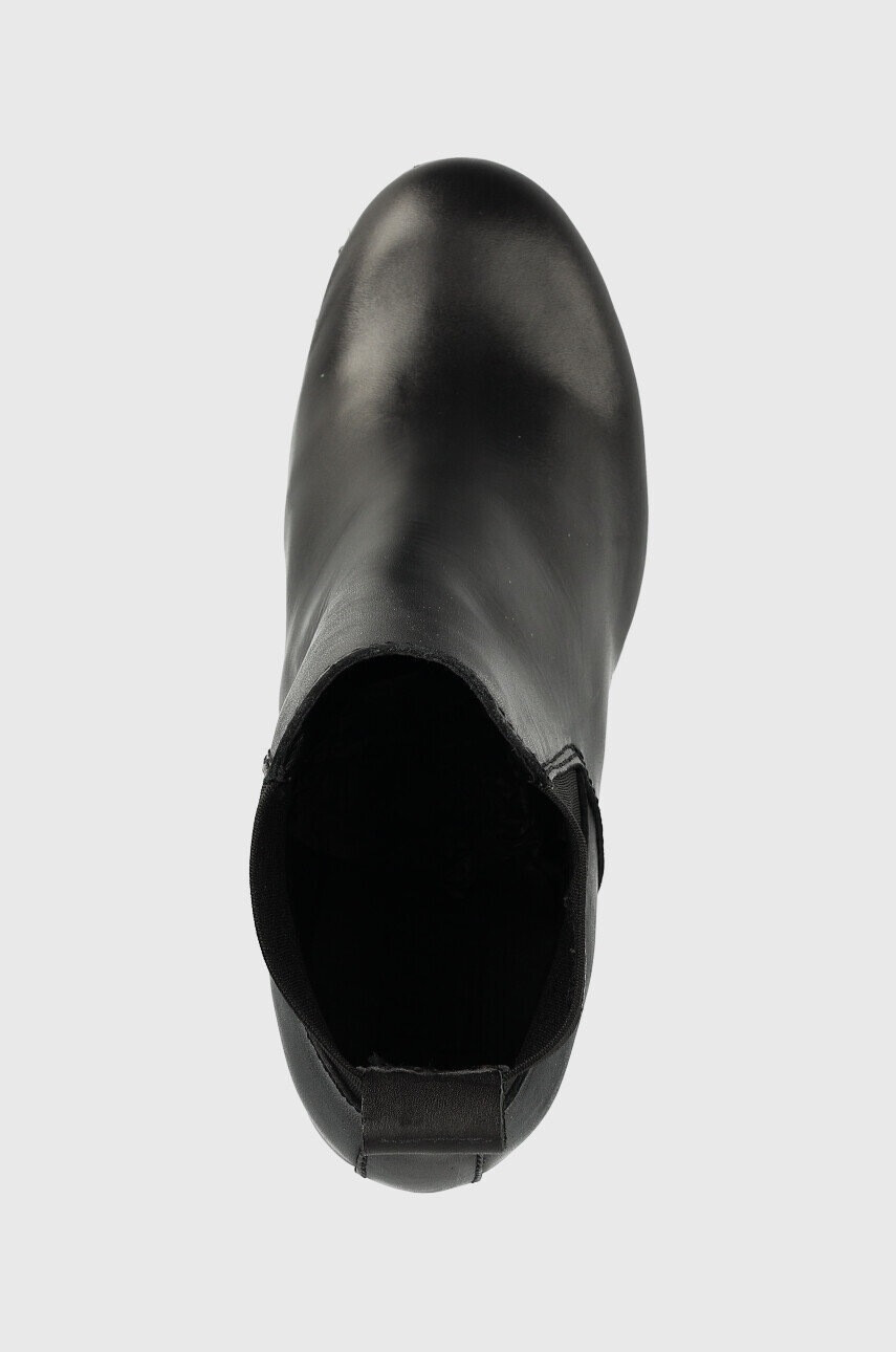 Tommy Jeans Кожени боти челси Essentials High Heel Boot - Pepit.bg