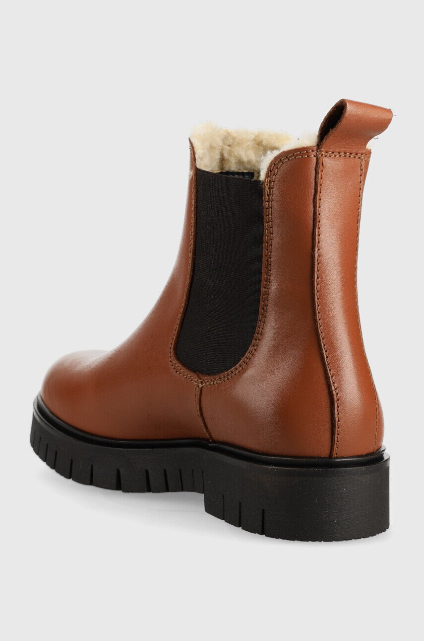 Tommy Jeans Кожени боти челси Warmlined Chelsea Boot - Pepit.bg