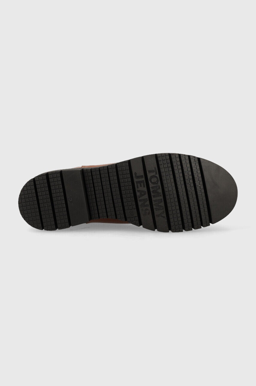 Tommy Jeans Кожени боти челси Warmlined Chelsea Boot - Pepit.bg