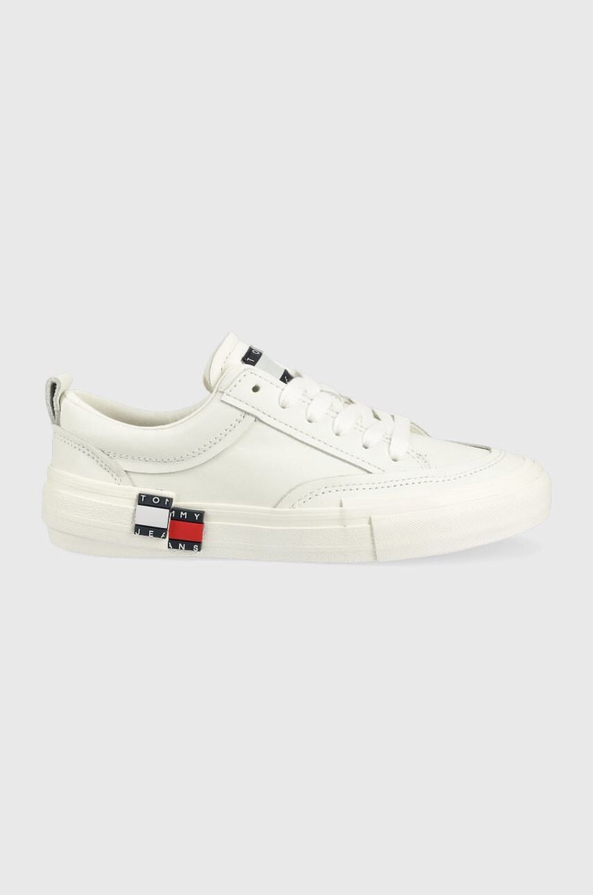 Tommy Jeans Кожени кецове - Pepit.bg