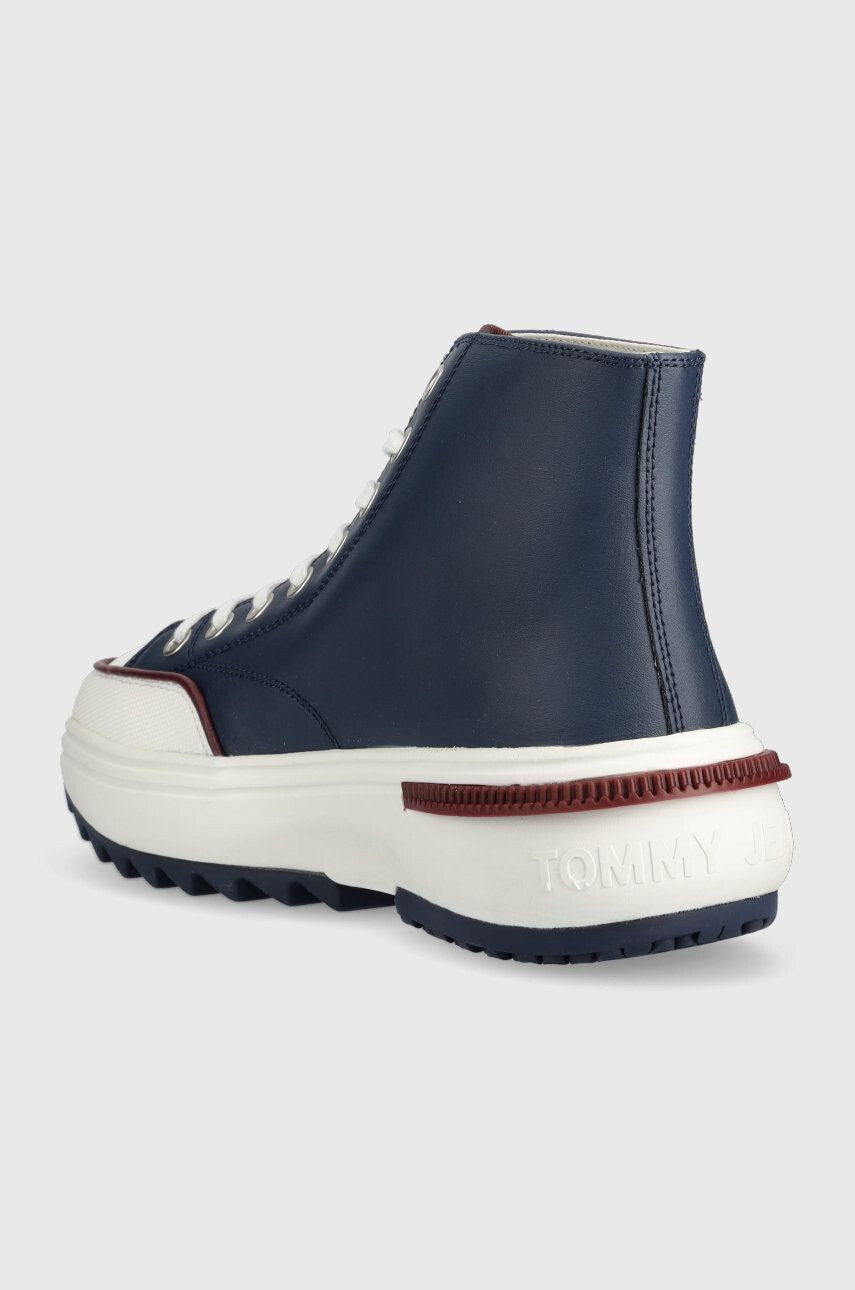 Tommy Jeans Кожени кецове Tj Mens Cleat Run - Pepit.bg