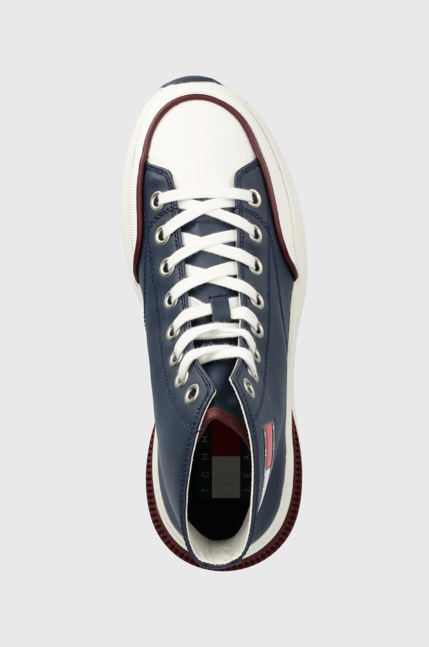 Tommy Jeans Кожени кецове Tj Mens Cleat Run - Pepit.bg