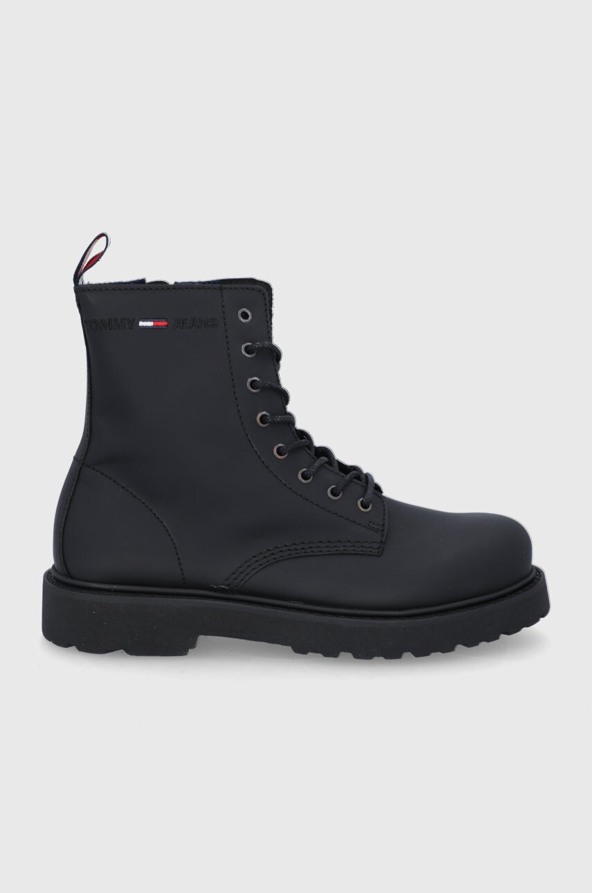 Tommy Jeans Кожени кубинки - Pepit.bg