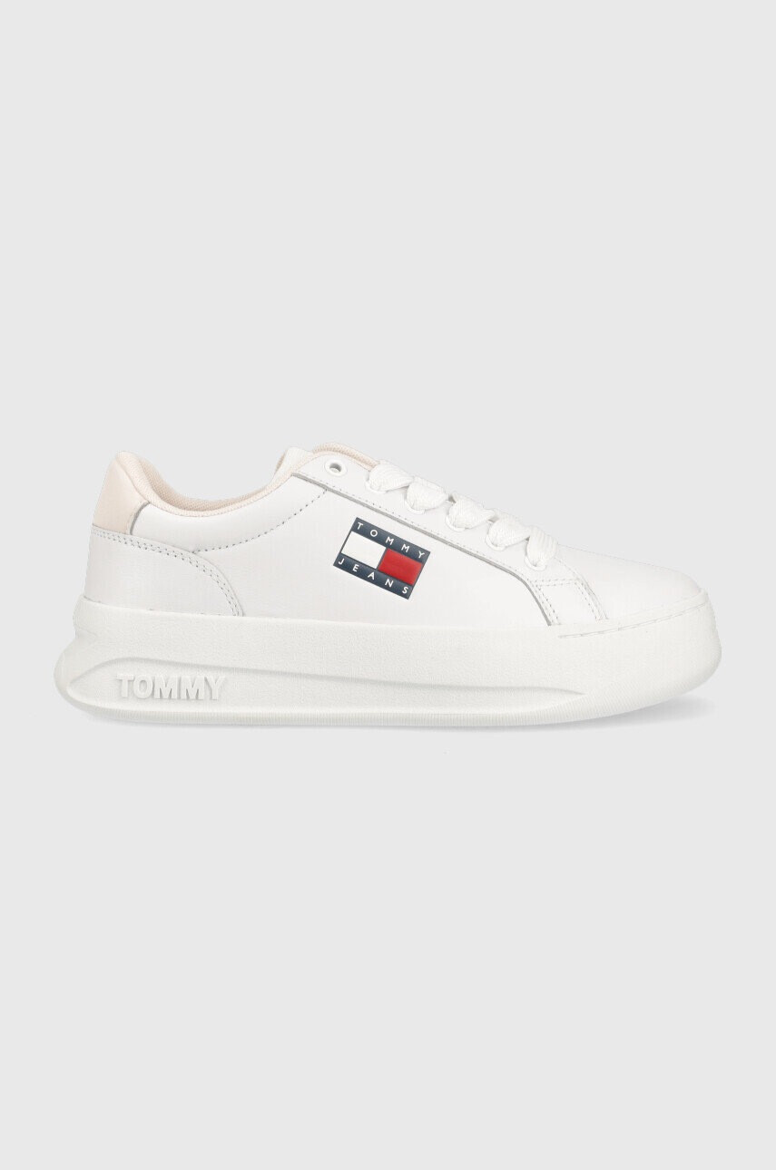 Tommy Jeans Кожени маратонки - Pepit.bg