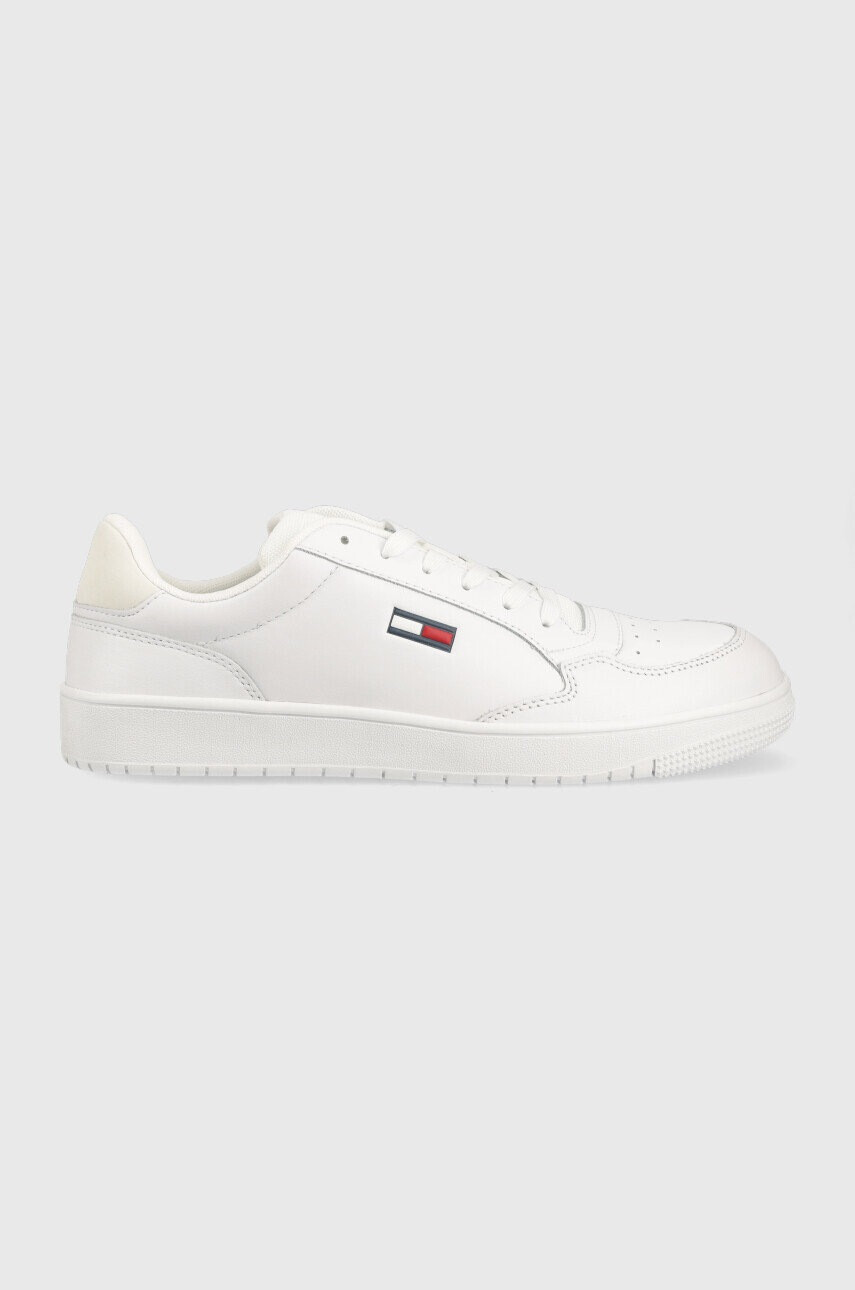 Tommy Jeans Кожени маратонки City Leather Cupsole в бяло - Pepit.bg