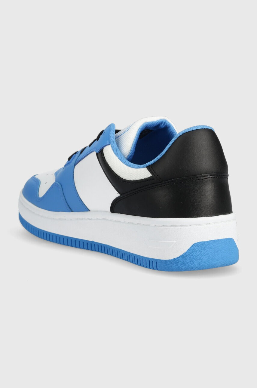 Tommy Jeans Кожени маратонки BASKET LEATHER в синьо EM0EM01162 - Pepit.bg