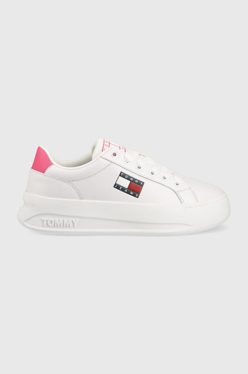 Tommy Jeans Кожени маратонки City Flatform - Pepit.bg