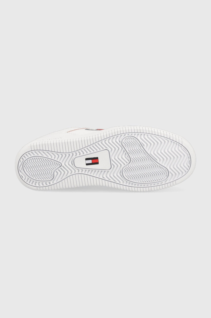 Tommy Jeans Кожени маратонки Etch Basket - Pepit.bg