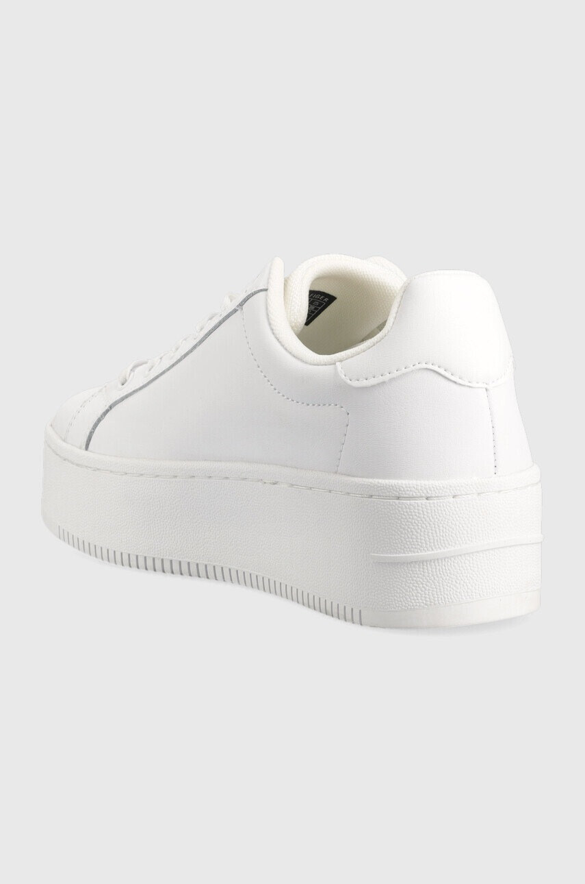 Tommy Jeans Кожени маратонки Flatform Ess в бяло - Pepit.bg