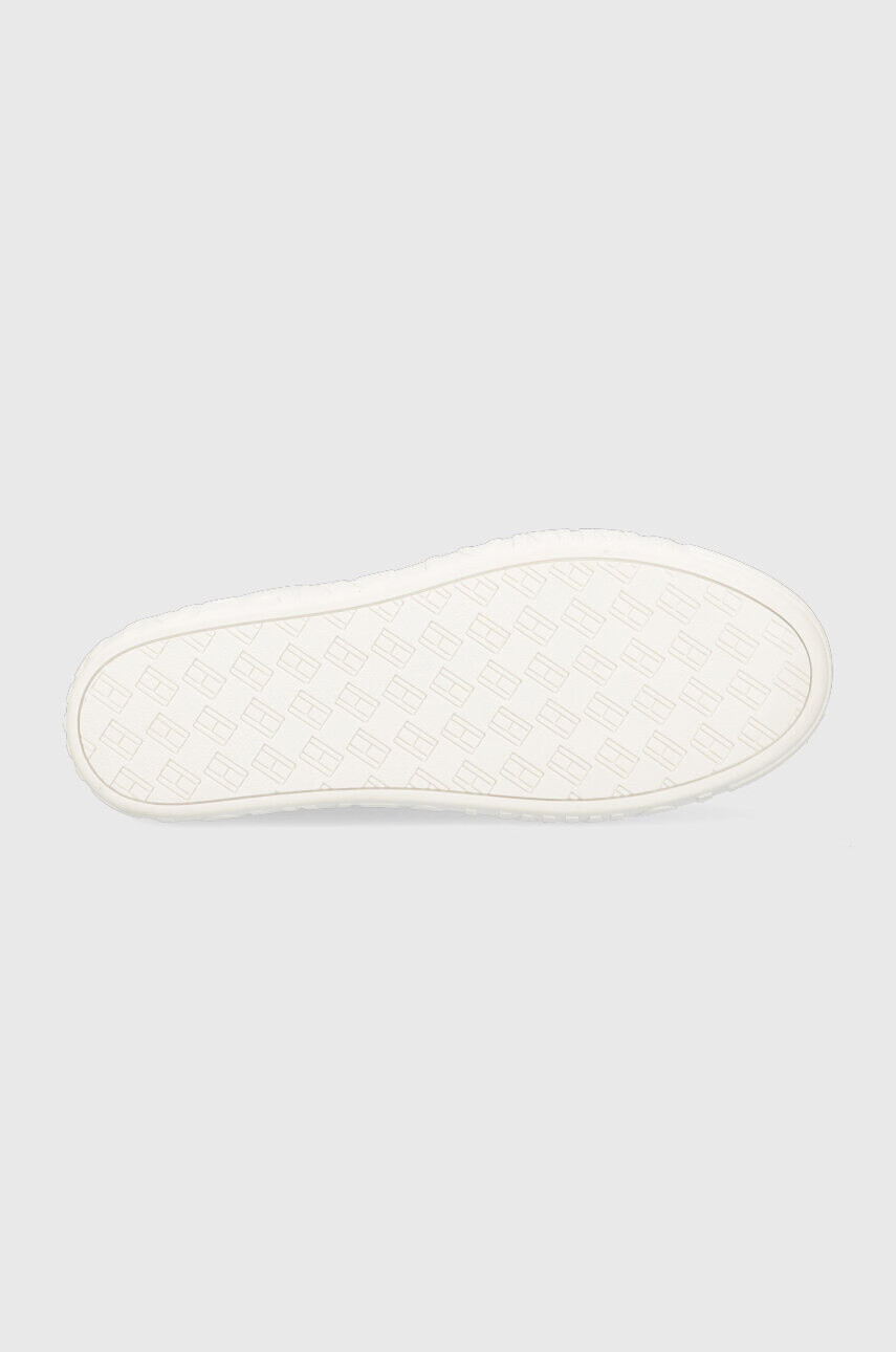 Tommy Jeans Кожени маратонки LEATHER OUTSOLE в бяло EM0EM01159 - Pepit.bg