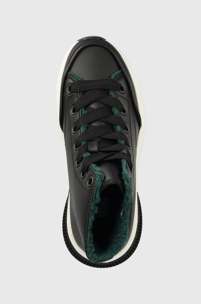 Tommy Jeans Кожени маратонки Min Run Cleat в черно - Pepit.bg