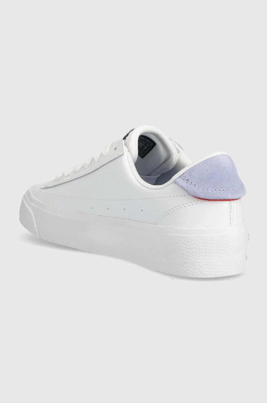 Tommy Jeans Кожени маратонки NOLA PLATFORM в бяло - Pepit.bg