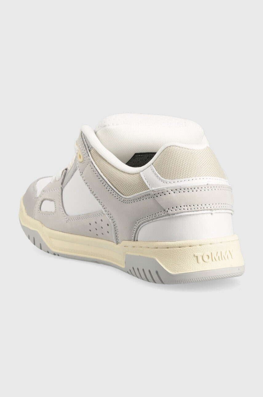 Tommy Jeans Кожени маратонки Skate Sneaker в сиво - Pepit.bg