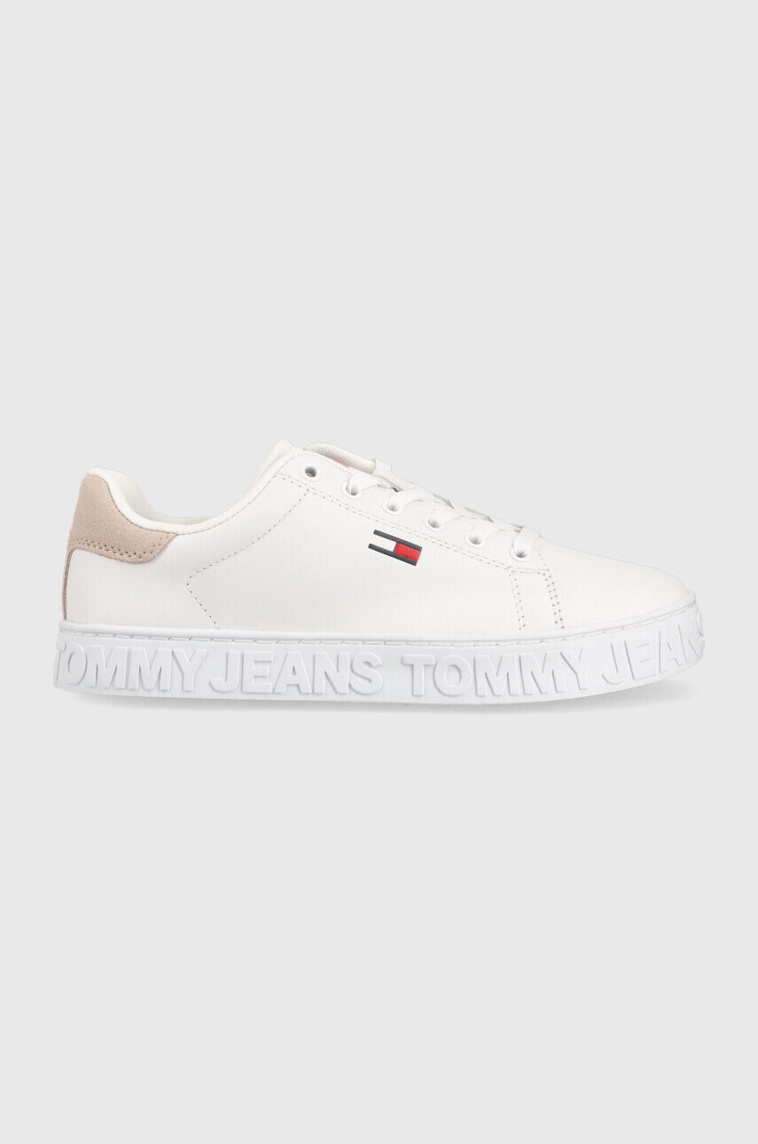 Tommy Jeans Кожени маратонки Sneaker Pop - Pepit.bg